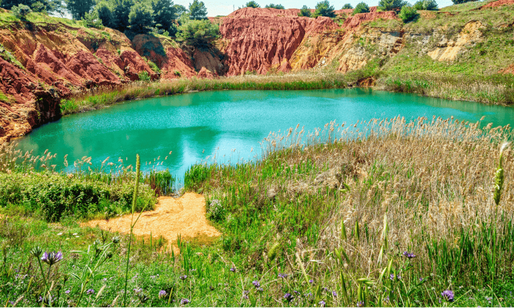 Mine site