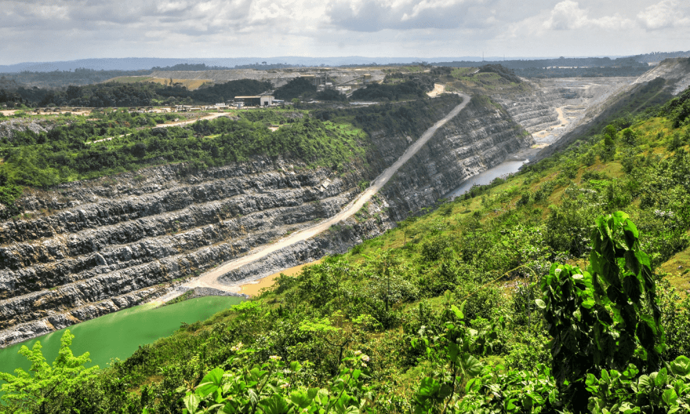 Mine site