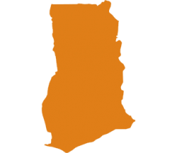 map of Ghana