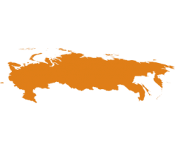 map of Russian Federation