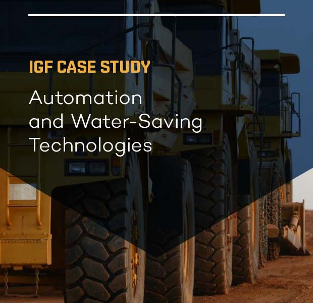 Cover page for case study on automation and water tech