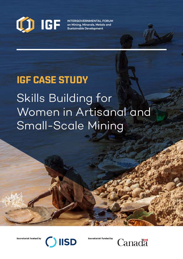 Case study on women in artisanal and small scale mining