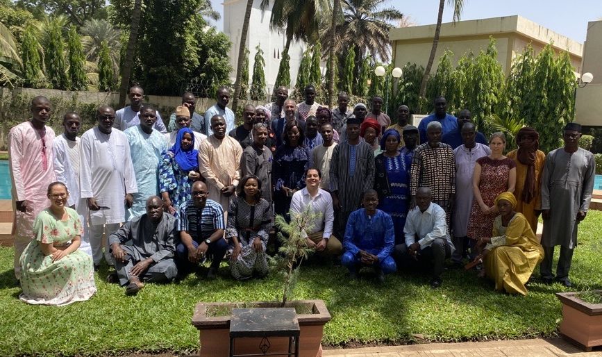Group image from ESIA training in Mali