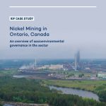 Nickel Mining in Ontario, Canada case study cover