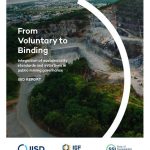 From Voluntary to Binding: Integration of sustainability standards and initiatives in public mining governance