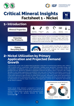 Card presenting front page of a report