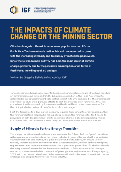 Card presenting front page of a report