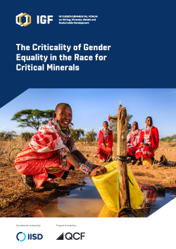Card presenting front page of a report